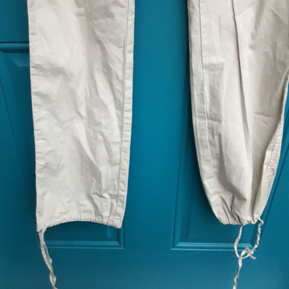 Vintage Embroidered Skinny Pants Tie String Ankle - Picture 3 of 15